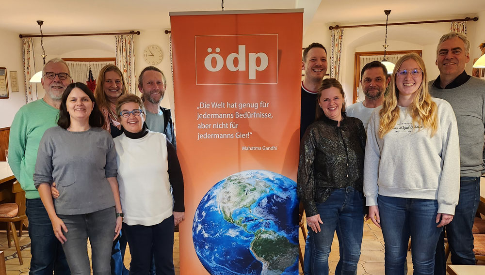 Die Kandidaten der ödp für den Marktrat in Lauterhofen